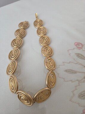 Gold Tone Statement Chocker